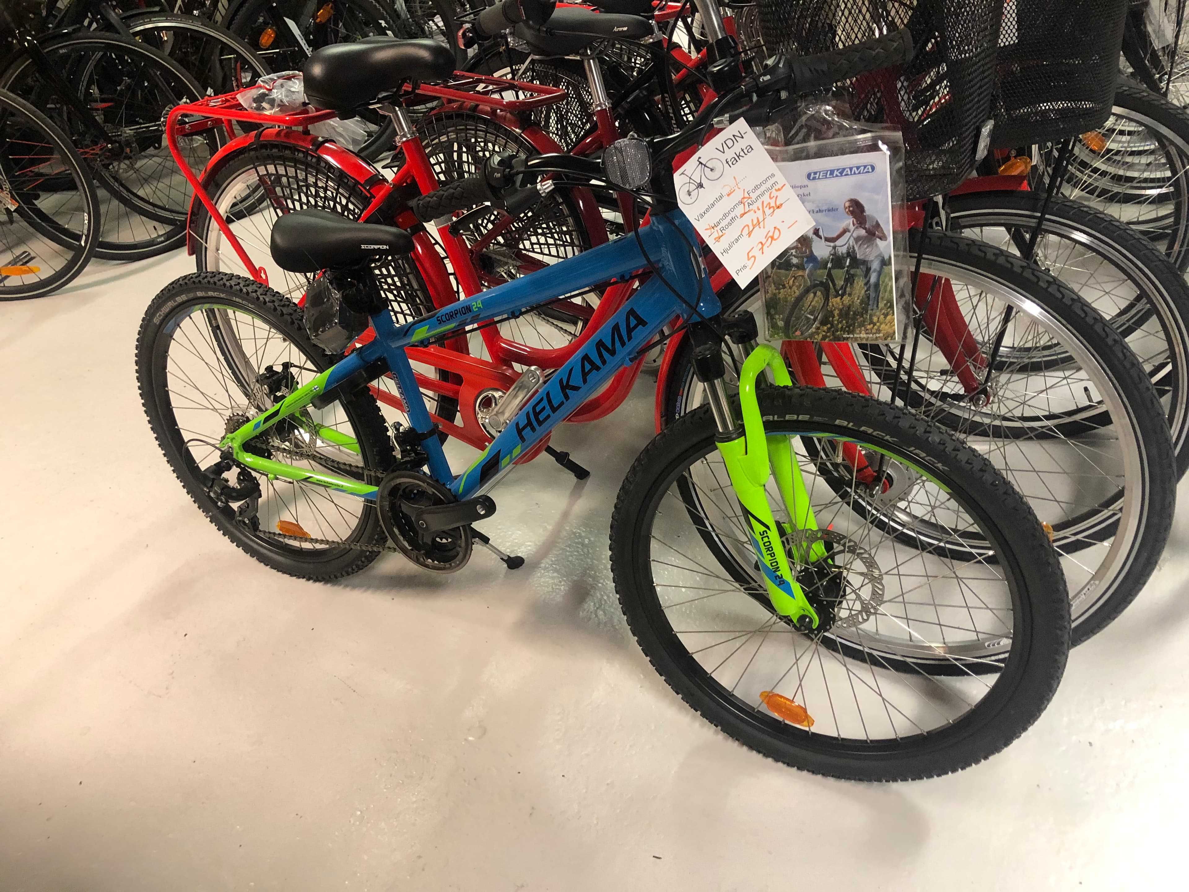 Bike Helkama 5750 kr 21 växlar